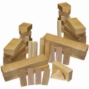  48 Piece Wooden Block Set by Holgate Toys: Toys & Games