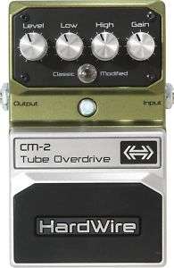 New DigiTech Hardwire CM 2 Tube Overdrive Guitar CM2  