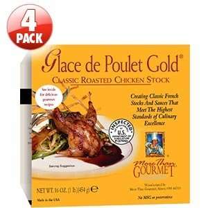   Gold Fat Free 16 Oz Roasted Chicken Stock (4 Pack) 