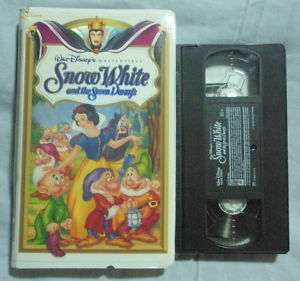 Snow White and the Seven Dwarfs (VHS, 1994) 47 21 717951524034  