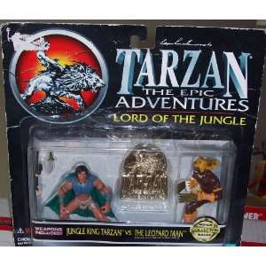   Adventures LORD OF THE JUNGLE   Jungle King Tarzan vs. The Leopard Man