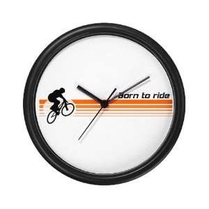  Born to ride   BMX design Sports Wall Clock by  