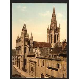    Photochrom Reprint of Notre Dame, Dijon, France: Home & Kitchen