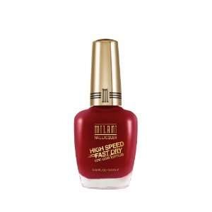  Milani High Speed Fast Dry Nail Lacquer, Rapid Cherry 21 