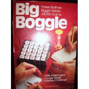 Vintage 1979 Big Boggle Toys & Games