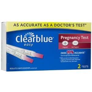  Clearblue Easy Pregnancy Test +/  Results 2 ct (Quantity 