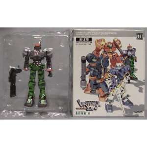  Cyber Troopers Virtual on Temjin Action Figure 3,5 Green 