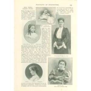  1897 Emma Eames Story Opera Prima Donna 