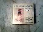 kate greenaway s birthday book w 12 color plates over