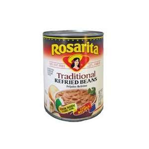 Rosarita Refried Beans, Traditional 30 oz   6 Unit Pack  