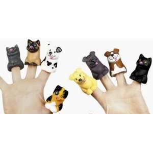  Cat/Dog Finger Puppets (2 dozen)   Bulk [Toy] Everything 
