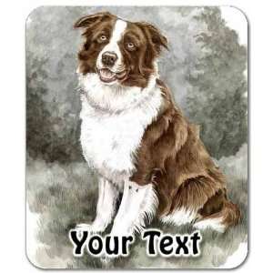 Border Collie Personalized Mouse Pad