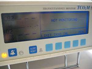 Novametrix model 860 Transcutaneous Monitor TCO2M Patient monitor 