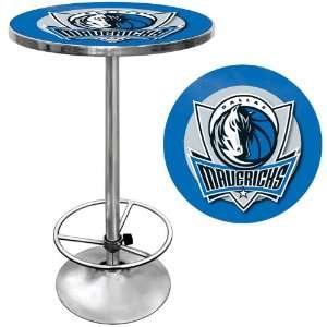 Dallas Mavericks NBA Chrome Pub Table   Game Room Products Pub Table 