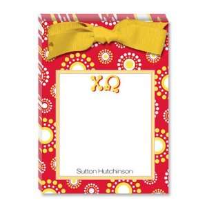 Noteworthy Collections   Sorority Tear Pads (Chi Omega   Circle Burst)