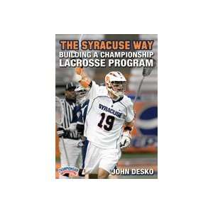   Way Building a Championship Lacrosse Program (DVD)