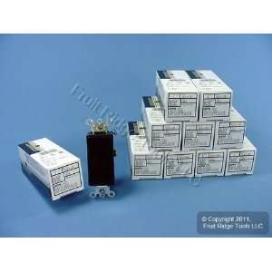   Leviton Black COMMERCIAL Decora Rocker Wall Light Switches 20A 5621 2E