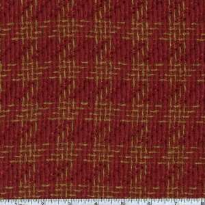  45 Wide Boucle Suiting Wine/Olive Fabric By The Yard 
