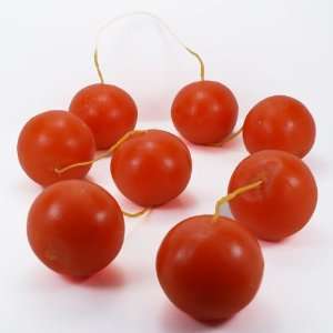  Collier De 8 Boules Fraise 