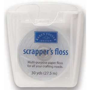  Scrappers Floss 30 Yards Grey 