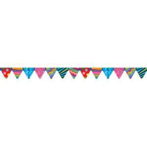  Poppin Patterns Pennant Border Toys & Games