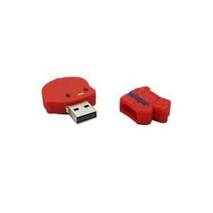  8GB I Miss You Cartoon USB Flash Drive Red: Electronics