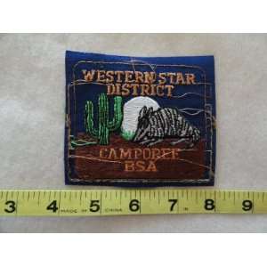  Boy Scouts Camporee   Western Star District Patch 