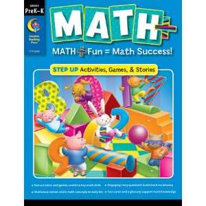 Pre K K Step Up Math+Book Creative Teaching Toys & Games