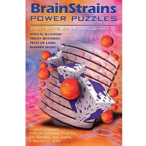  Brain Strains Power Puzzles Book Toys & Games