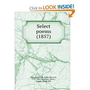  Select poems (1857) (9781275502826) L. H. (Lydia Howard 