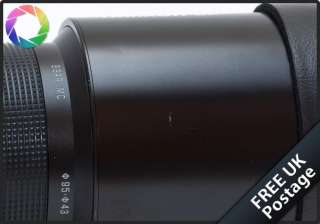 Tamron SP 200 500mm f5.6 31A Adaptall 2 Zoom lens Boxed case near mint 