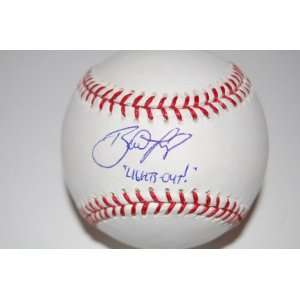 Brad Lidge Philadelphia Phillies Autographed MLB Baseball 