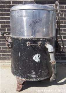 Used  Bock Centrifugal Extractor, 17 x 9 perforated  