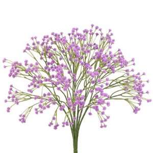 15 Silk Babys Breath Flower Bush  Lavender (case of 24 
