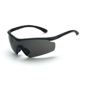  Crossfire 421 Vision Matte Black Frame Safety Sunglasses 
