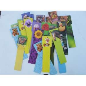  3D Party Favor Variety Bookmarks for Children   25 Pack 