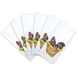 Chicken in Basket Napkin Bundle:  Kitchen & Dining