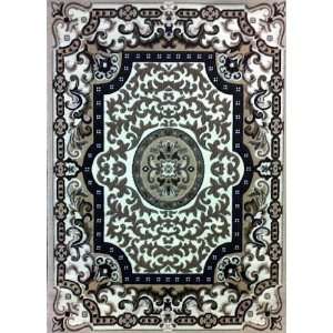  Traditional Area Rug 8 Ft. X 10 Ft. 6 In. Ivory Design 