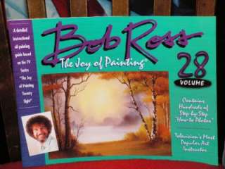 Bob Ross NEW Joy of Painting # 28 BOOK(See pictures)  