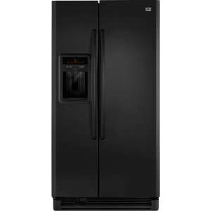  Maytag Black Side by Side Freestanding Refrigerator 