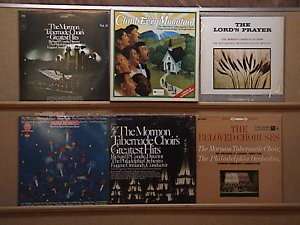 17 MORMON TABERNACLE CHOIR LPS = XMAS HITS + 16 BONUS  