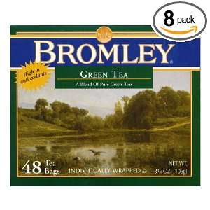 Bromley Green Tea, 48 Count (Pack of 8) Grocery & Gourmet Food