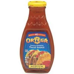Ortega Medium Thick & Smooth Taco Sauce Grocery & Gourmet Food