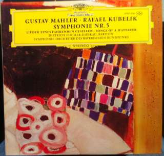 LP RAFAEL KUBELIK mahler symphony no 5 Mint  2707 056 Vinyl German 