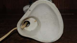 German Figural Porcelain Boudoir Dresser Lamp #5298  