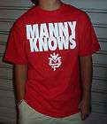Manny Pacman Pacquiao Knows Red T shirt S M L XL 2XL 3X