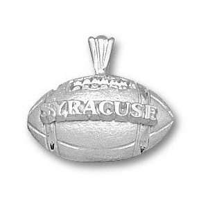  Syracuse Orange Sterling Silver SYRACUSE Football 