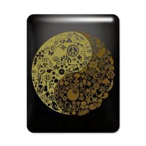  iPad Case Black Symbolic Yin Yang: Everything Else