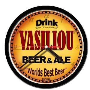  VASILIOU beer and ale cerveza wall clock: Everything Else