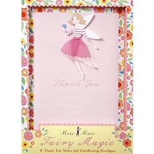  Meri Meri Fairy Magic Thank You Notecards, 8 Pack Arts 